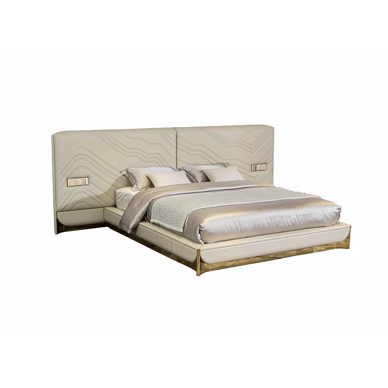 Lit rembourré de luxe