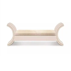Banc de rangement moderne en bout de lit
