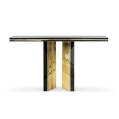 Table console moderne organique